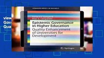 viewEbooks & AudioEbooks Epistemic Governance in Higher Education: Quality Enhancement of