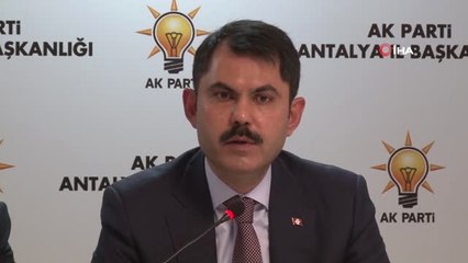 Çevre ve Şehircilik Bakanı Murat Kurum: "Gönül Belediyeceliği Anlayışıyla Devam Ettirdiğimiz AK...