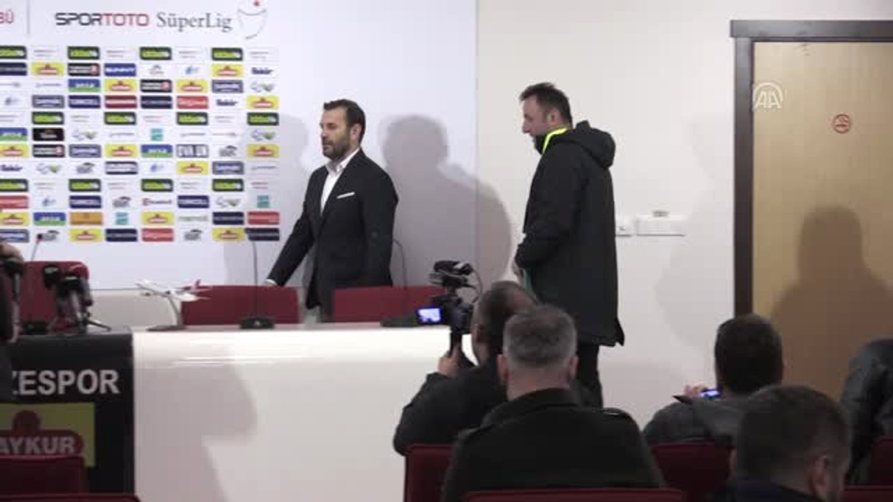 Çaykur Rizespor - Aytemiz Alanyaspor Maçının Ardından - Okan Buruk ve Sergen Yalçın