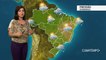 Previsão Brasil – Ar seco atua entre o Sudeste e o Nordeste