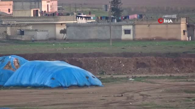 Terör Örgütü Pyd/ypg'nin Kontrolündeki Rasulayn'da Mevzi Kazıldı