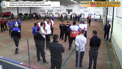 Secondes parties de poules, cinquième étape du Super 16 masculin, saison 2018-2019, Givors 2018