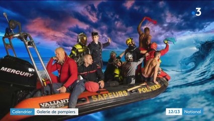Initiative : un calendrier des pompiers pas comme les autres