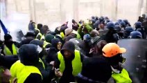Incidents à Besançon lors de la manifestation des gilets jaunes