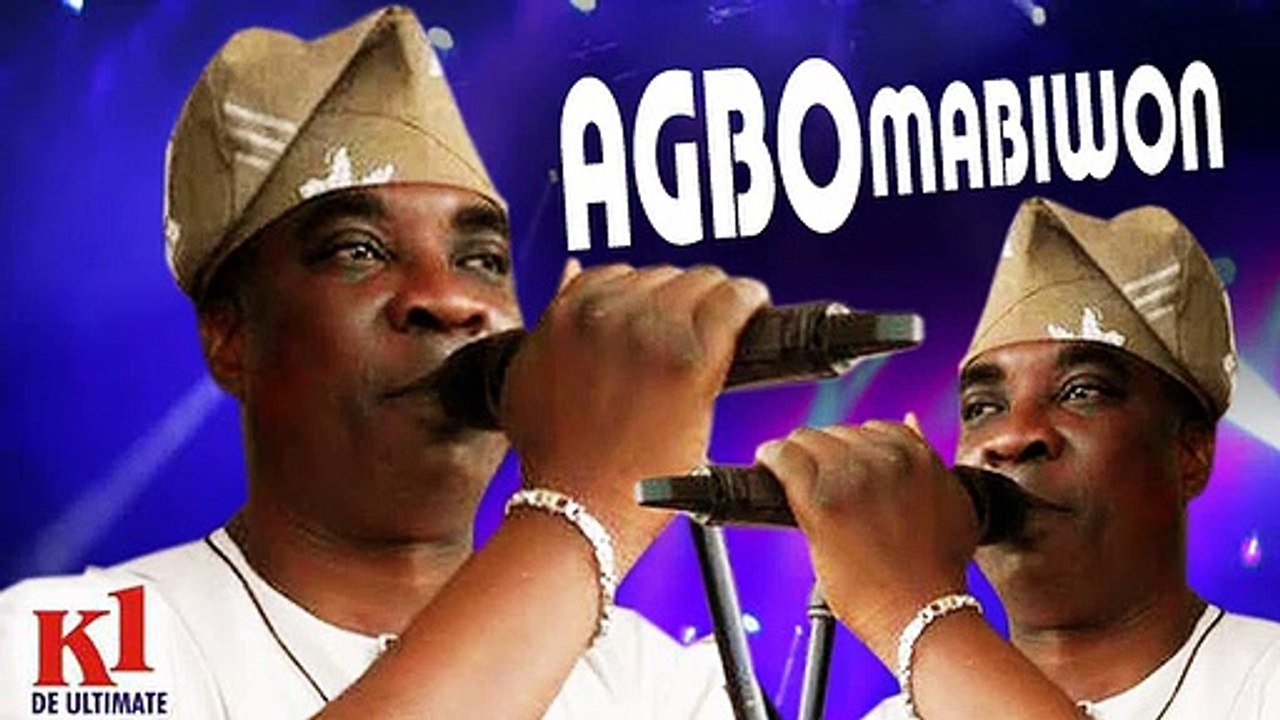 AGBOMABIWON FUJI MUSIC VIDEO LIVE PERFORMANCE OF K1 DE ULTIMATE KING WASIU AYINDE MARSHALL