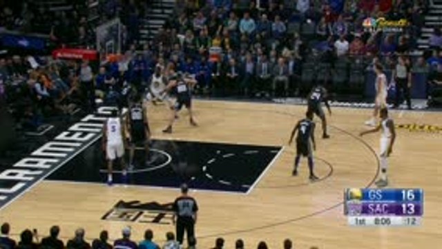 كرة سلة: ان بي آي: قصّة اليوم: كوري يدكّ سلّة كينغز بـ 35 نقطة مُهديًا ووريورز فوزًا شاقًا