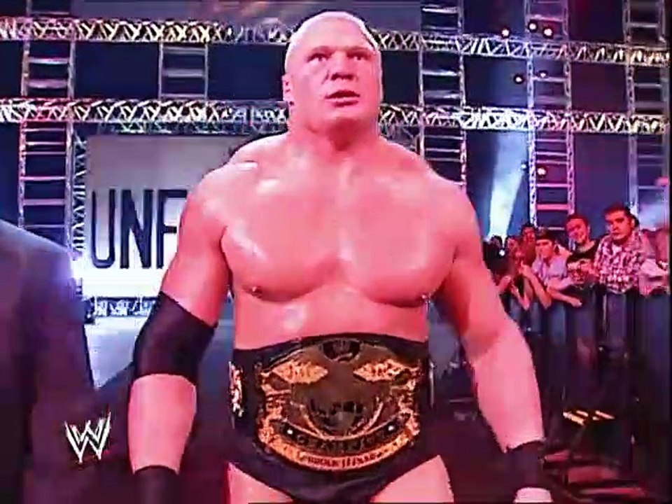 Undertaker vs Brock Lesnar First Match Unforgiven  by wwe entertainment