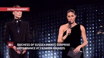 The Duchess Of Sussex Surprises Fashion Awards