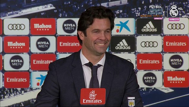 Solari: Mi interés es que todos los futbolistas estén bien, disponible y comprometidos