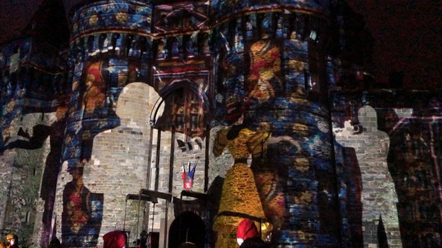 Vitré lumières. Le spectacle son et lumières en met plein les yeux