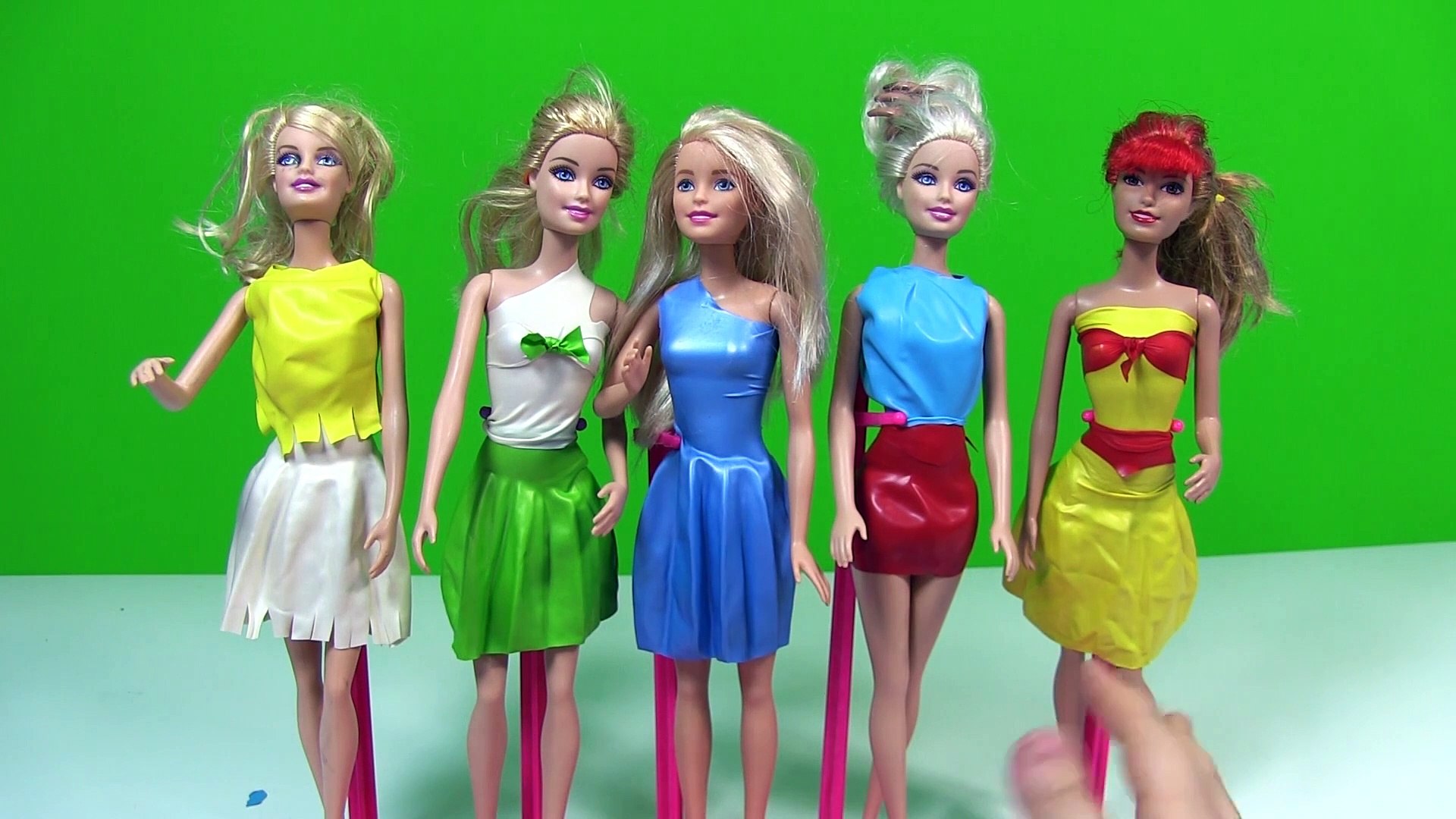 Diy Barbie Balondan Elbise Yapimi Barbie Elbiseleri Yap Dailymotion Video