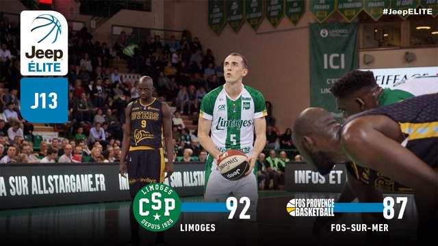 Jeep® ÉLITE : Limoges vs Fos-sur-Mer (J13)