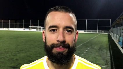 R2 (11ème journée) – Maël PREBIN réagit après le nul du FC BORDS de SAÔNE contre AUBENAS SUD ARDECHE