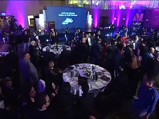 شاهد حضور حفل مهرجان نجم العرب من الفنانين ونجوم الدراما_