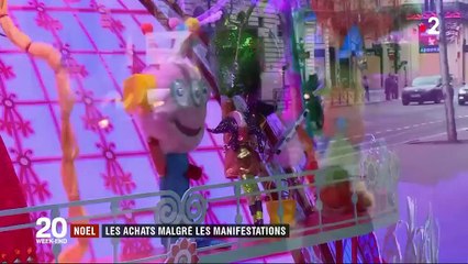 "Gilets jaunes" : quand les manifestants perturbent les achats de Noël