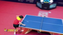 Lin Gaoyuan vs Jun Mizutani | 2018 ITTF World Tour Grand Finals Highlights (1/2)