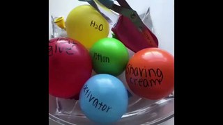 Cutting open Instagram Slime Stress Balls and Mixing ASMR Satisfying Slime Balloon Cutting Tutorial