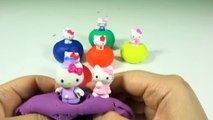 Oyun Hamuru Sürpriz Yumurta Açımı | Hello Kitty Oyuncaklı Sürpriz Yumurtalar