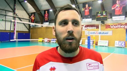 Maxime Mourier passeur Martigues Volley