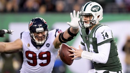 J.J. Watt breaks through for huge sack on Jets' opening drive