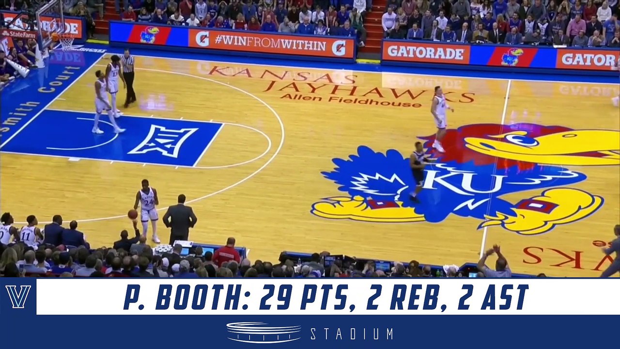 Phil Booth Highlights: Villanova-Kansas 2018