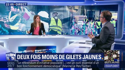 Acte V: deux fois moins de gilet jaunes (1/3)