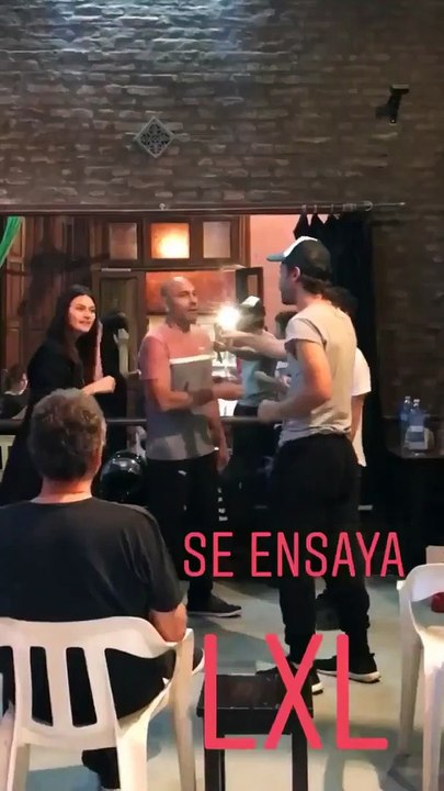 Pedro ensayo de Locos por Luisa - 06 de Diciembre