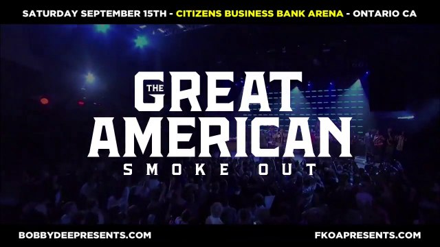 FKOA Presents Snoop Dogg, Slightly Stoopid, Bone Thugs & Harmony, Cypress Hill, DJ Quik, Berner, Afroman & Warren G Live @ The Great American Smoke Out , Citizens Business Bank Arena, Ontario, CA, 09-15-2018