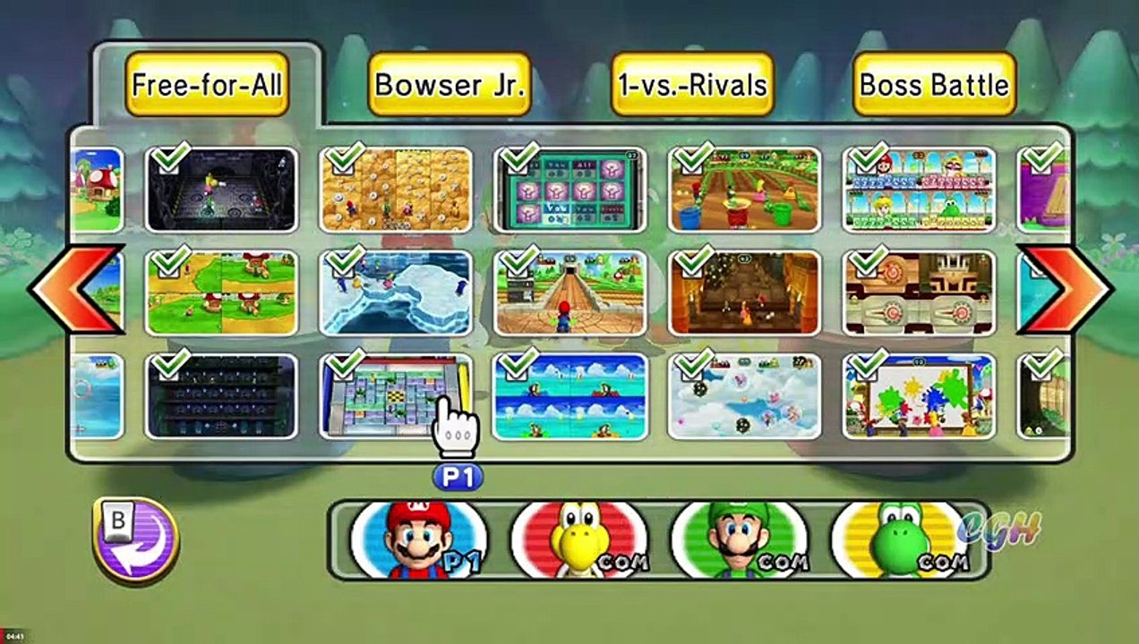 Mario Party 9 All Characters & Minigames Gameplay by CRAZYGAMINGHUB -  Dailymotion