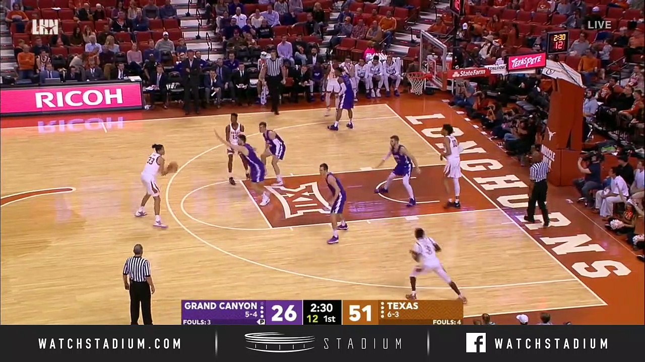 Grand Canyon vs. Texas Basketball Highlights (2018-19)