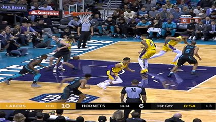 Los Angeles Lakers at Charlotte Hornets Recap Raw