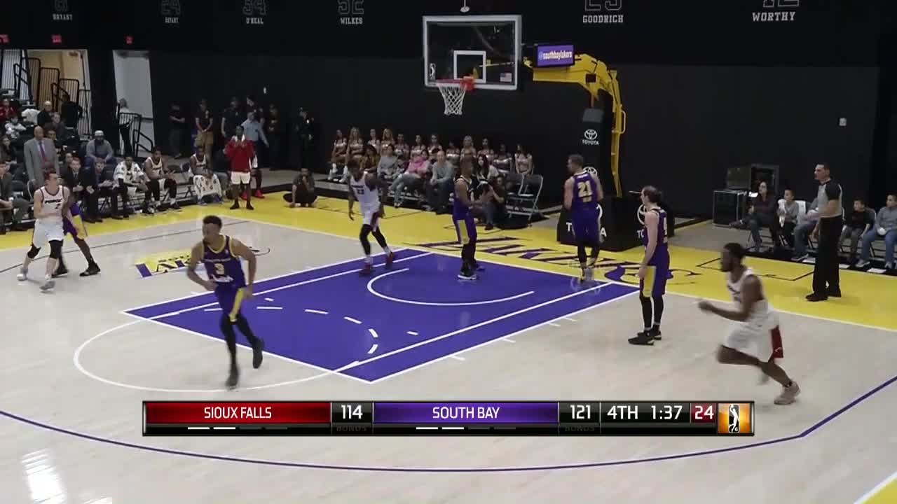 DeAndre Liggins (7 points) Highlights vs. South Bay Lakers