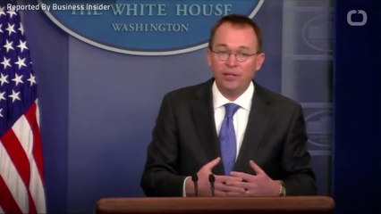 Mick Mulvaney Once Called Donald Trump A 'Terrible Human Being'