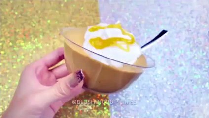 Caramel Custard Cup Slime
