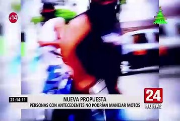 Nueva propuesta: personas con antecedentes no podrían manejar motos