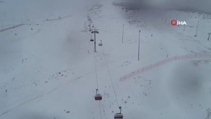 Kayak Severler Yıldız Dağı'na Akın Etti