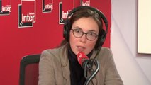 Amélie de Montchalin, députée LREM de l'Essonne, au micro d'Eric Delvaux