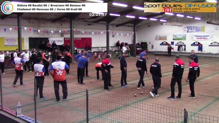Quarts de finale, cinquième étape du Super 16 masculin, saison 2018-2019, Givors 2018