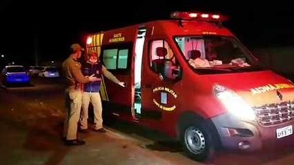 Jovem que ateou fogo no próprio rosto é transferido com Helicóptero para Londrina