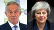 Theresa May accuses Tony Blair of 'undermining' Brexit negotiations