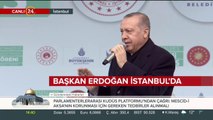 Cumhurbaşkanı Erdoğan 15 temmuz Millet Bahçesi'nin açılışında