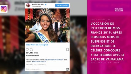 Miss France 2019 – Jenifer : sa tenue lors de l'élection a fait réagir la Toile