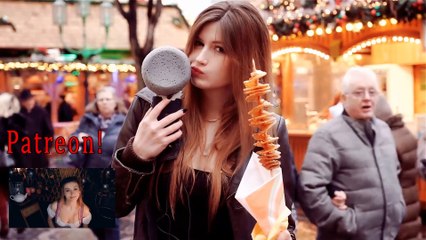(ASMR)MUKBANG in PUBLIC. 7 Meals. 3 drinks. 7 MINUTES. ASMR eating