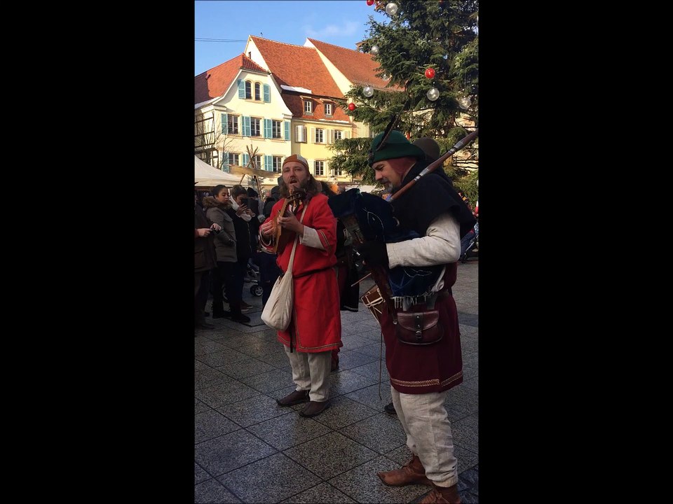 Noël d'antan à Molsheim  en Alsace le 16 décembre 2018