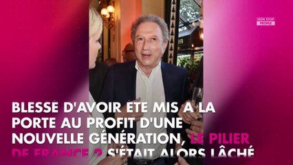 Michel Drucker "parano" ? Il se serait réconcilié avec Laurent Delahousse