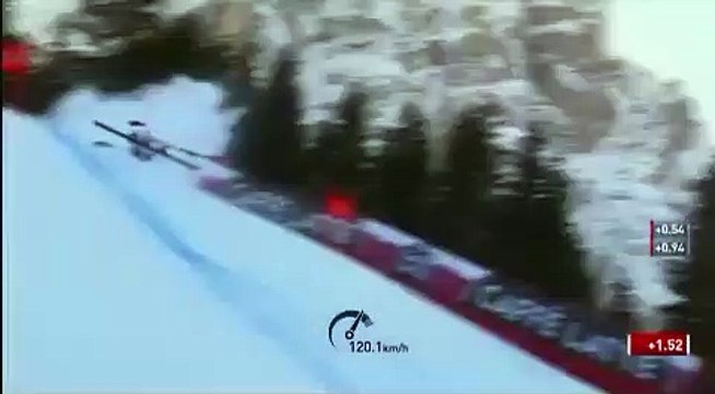 ski : la grosse chute de Marc Gisin à Val Gardena
