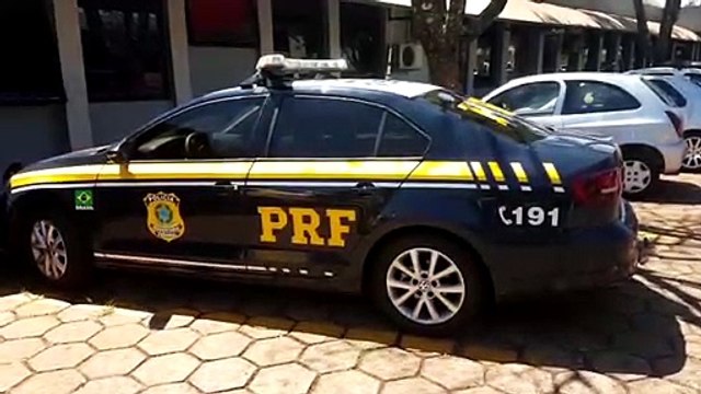 PRF apreende moto com numeração de chassi raspada