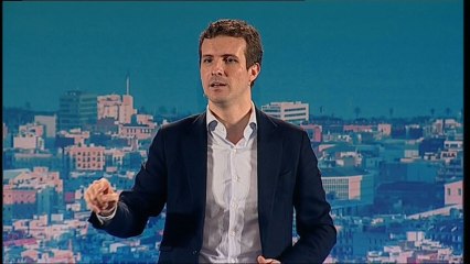 Casado tacha a Torra de "desequilibrado" y urge a aplicar el 155 en Cataluña.