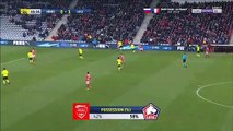 Jose Fonte direct red card for talking back at referee vs Nimes!