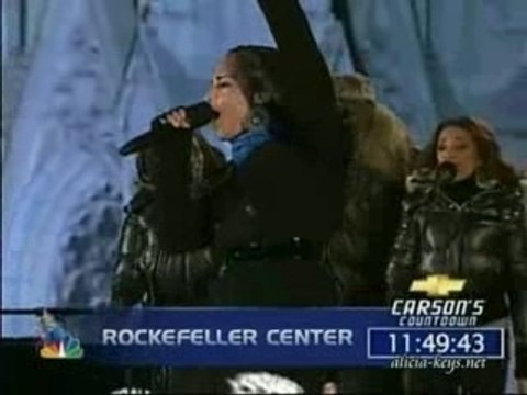 Alicia Keys - No One Live New Years Eve Carson Daly